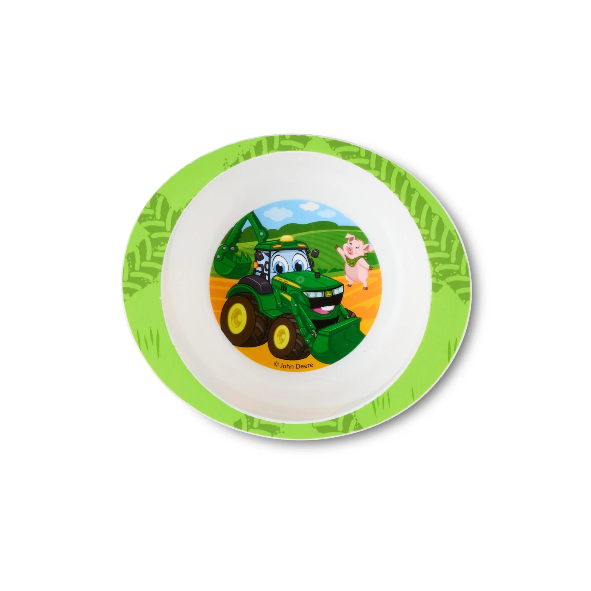 John Deere Kids Dish Set with Plate, Bowl, Fork & Spoon by ERTL - Image 4