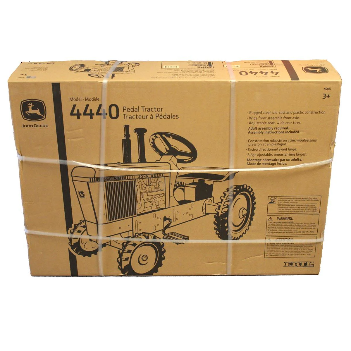 John Deere 4440 Pedal Tractor with MFD by ERTL - Image 5