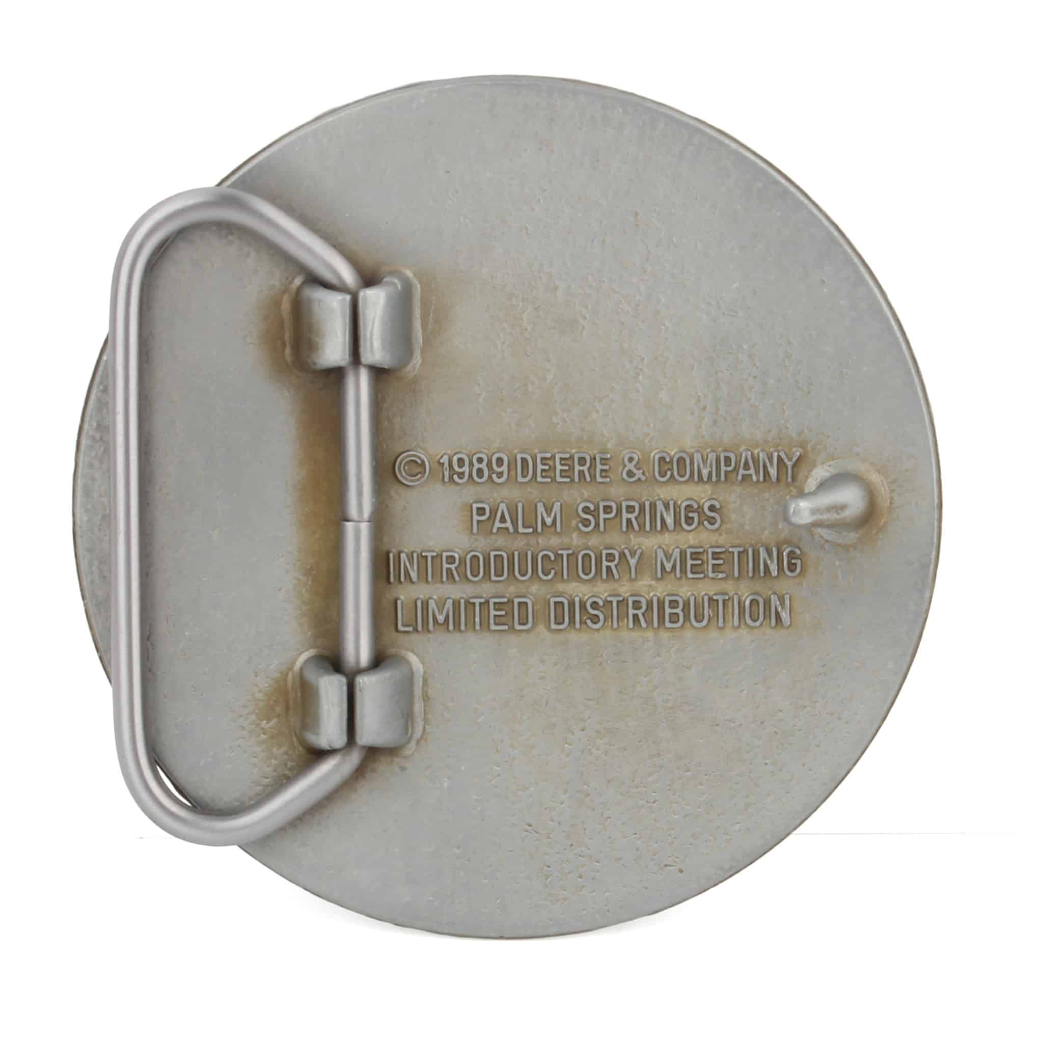 John Deere 600 Series Disks 1989 Belt Buckle - Image 2