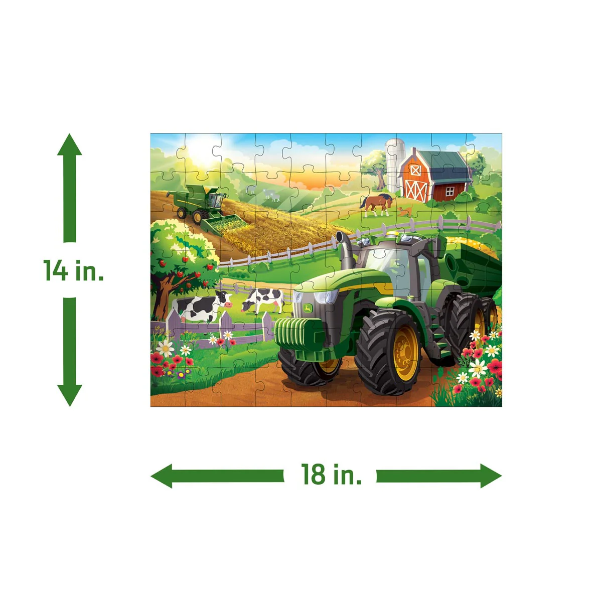 John Deere 70 Piece Kids Puzzle - Image 6