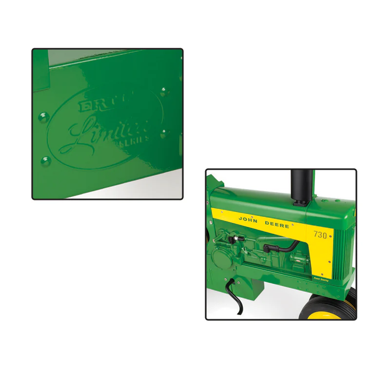 John Deere 730 Pedal Tractor with Narrow Front, ERTL Limited Series - Image 2