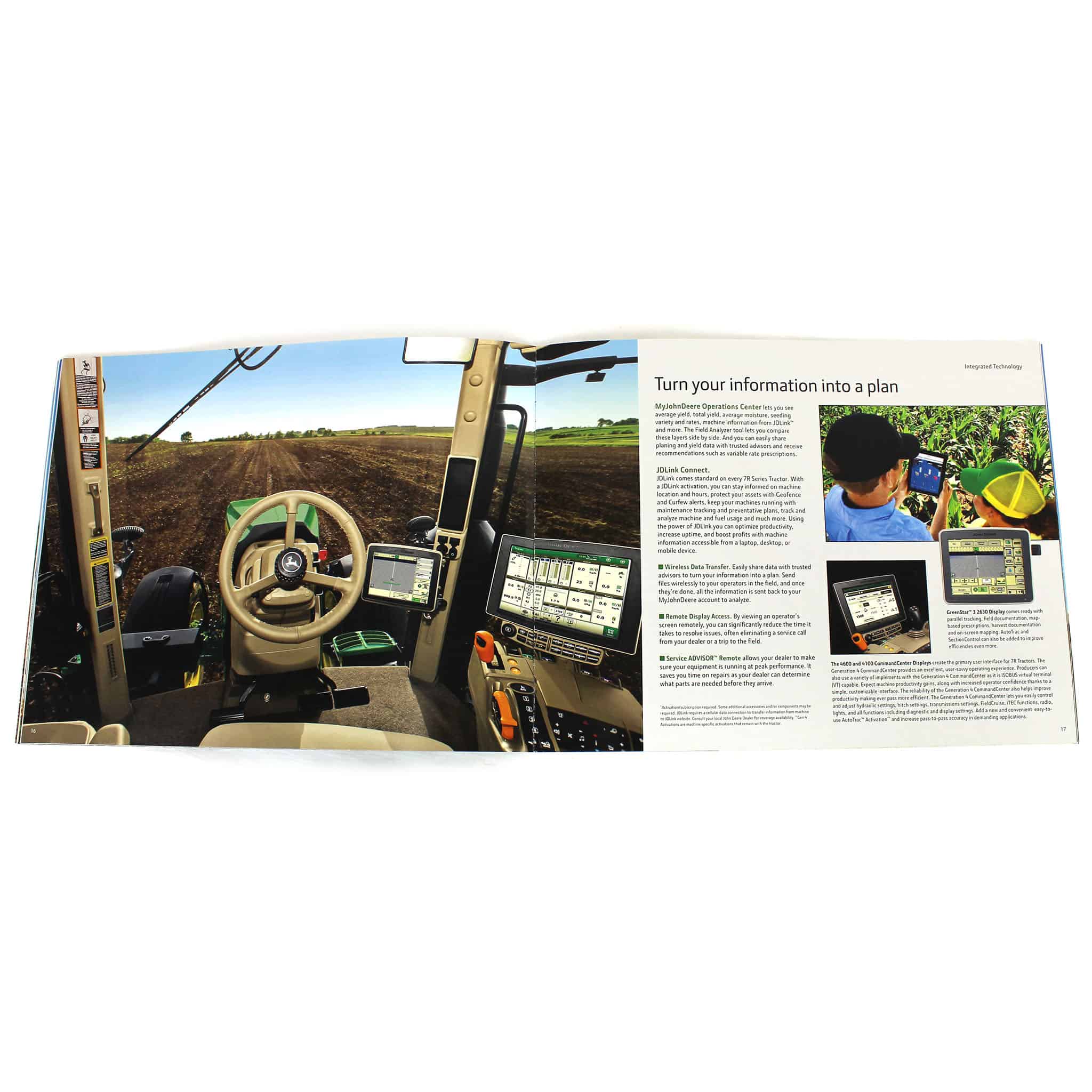 John Deere 7R Series Tractor Sales Brochure - Image 3