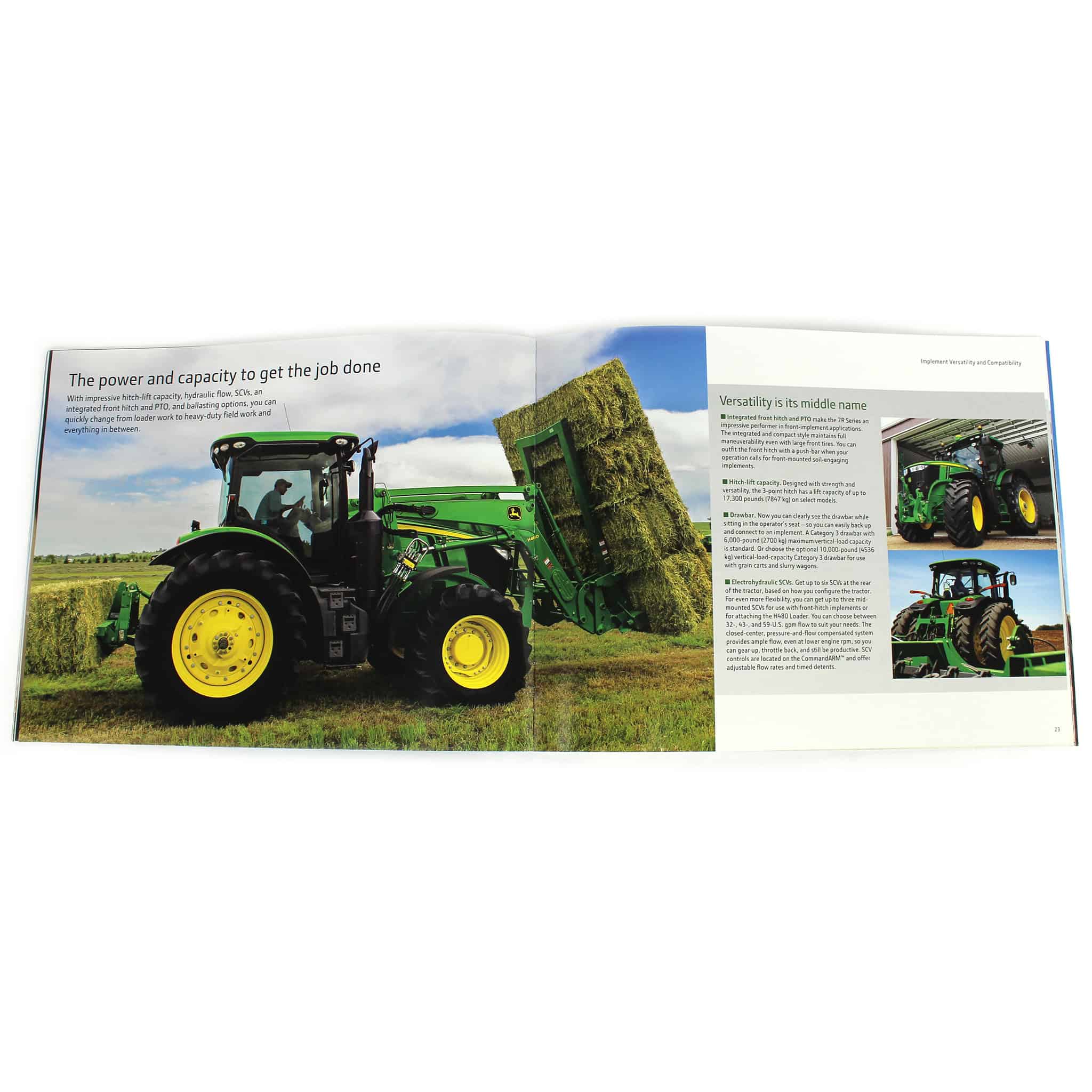 John Deere 7R Series Tractor Sales Brochure - Image 4