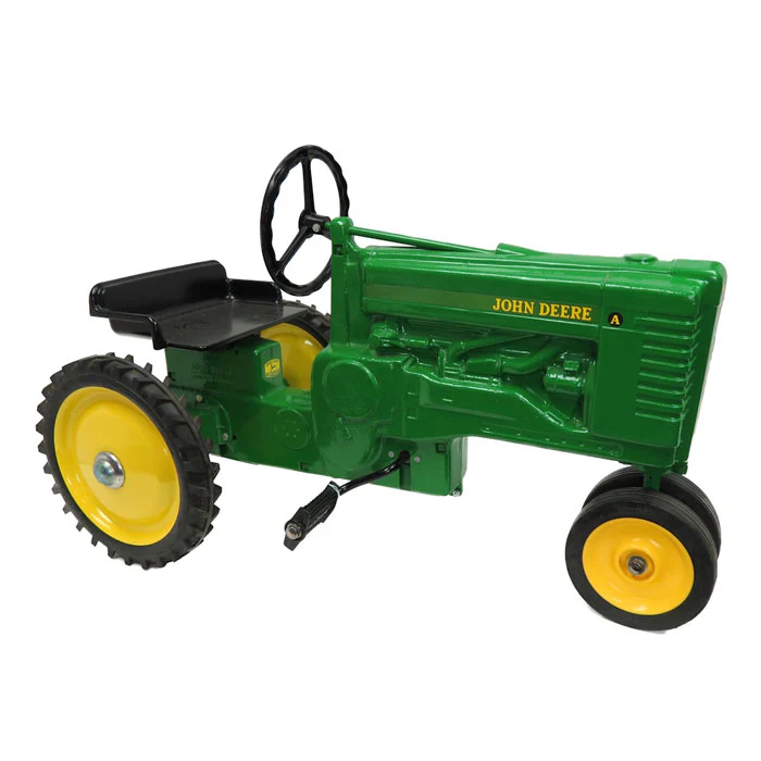 John Deere A Styled Pedal Tractor with Narrow Front - Image 2