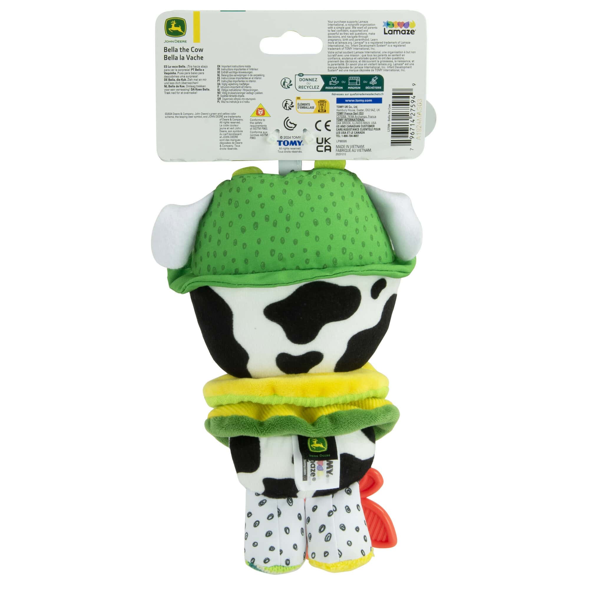 John Deere Bella the Cow Clip & Go™ Plush by ERTL - Image 2