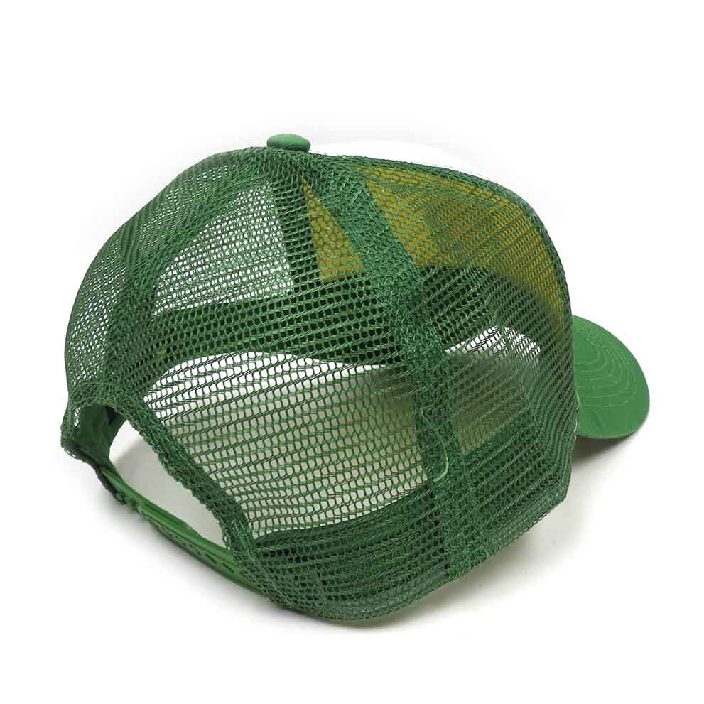 John Deere Cap White & Green with Green Mesh Back - Image 2