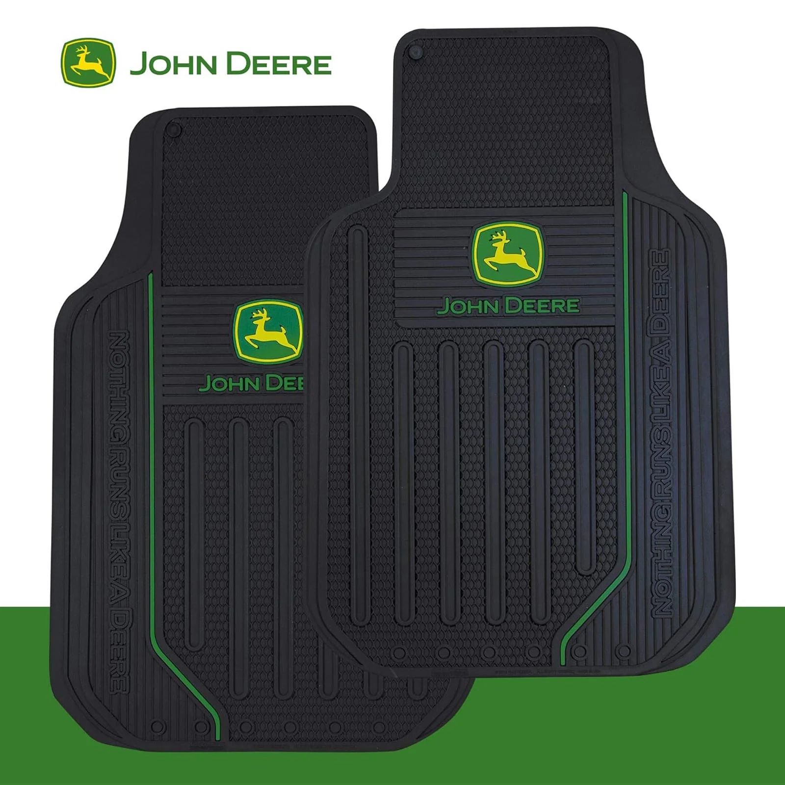 John Deere Elite Floor Mat Set - Image 2