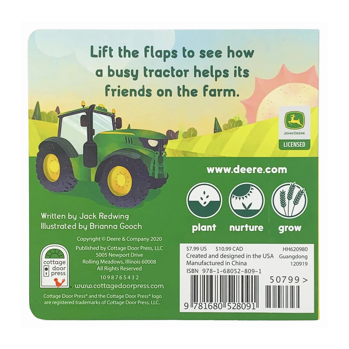 John Deere Farm Friends Lift-a-Flap Board Book - Image 3