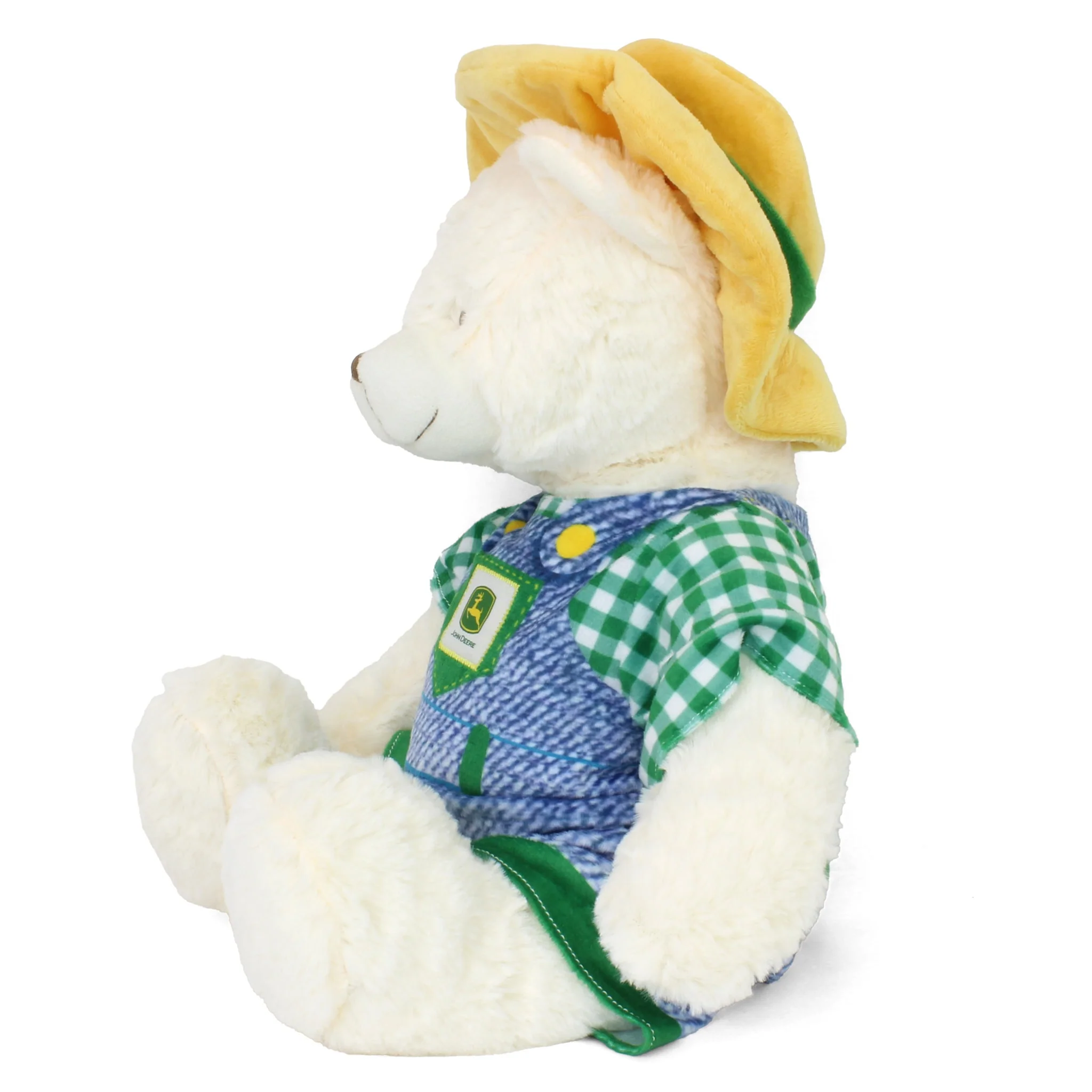 John Deere Farmer Bear Plush Animal - Image 3