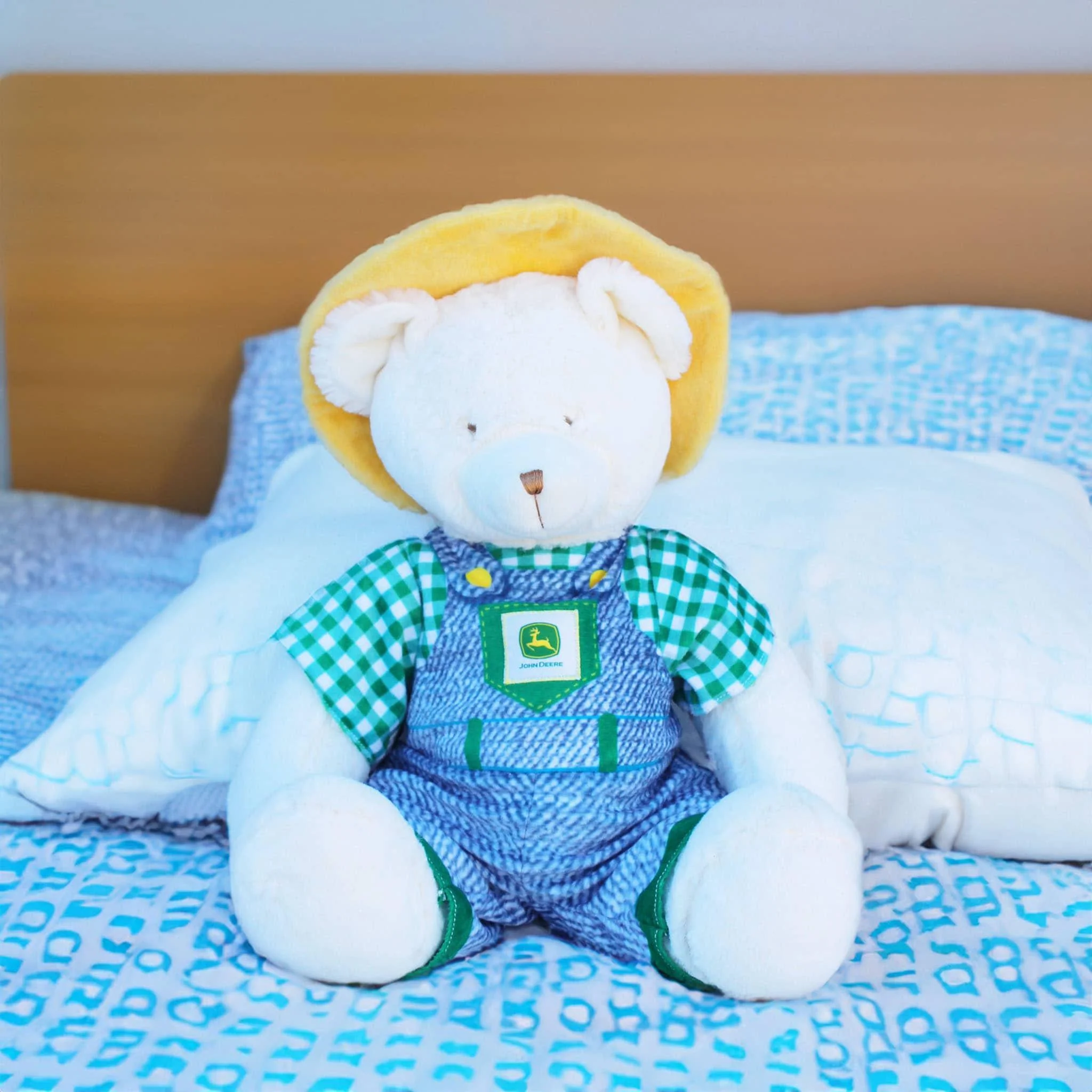 John Deere Farmer Bear Plush Animal - Image 4