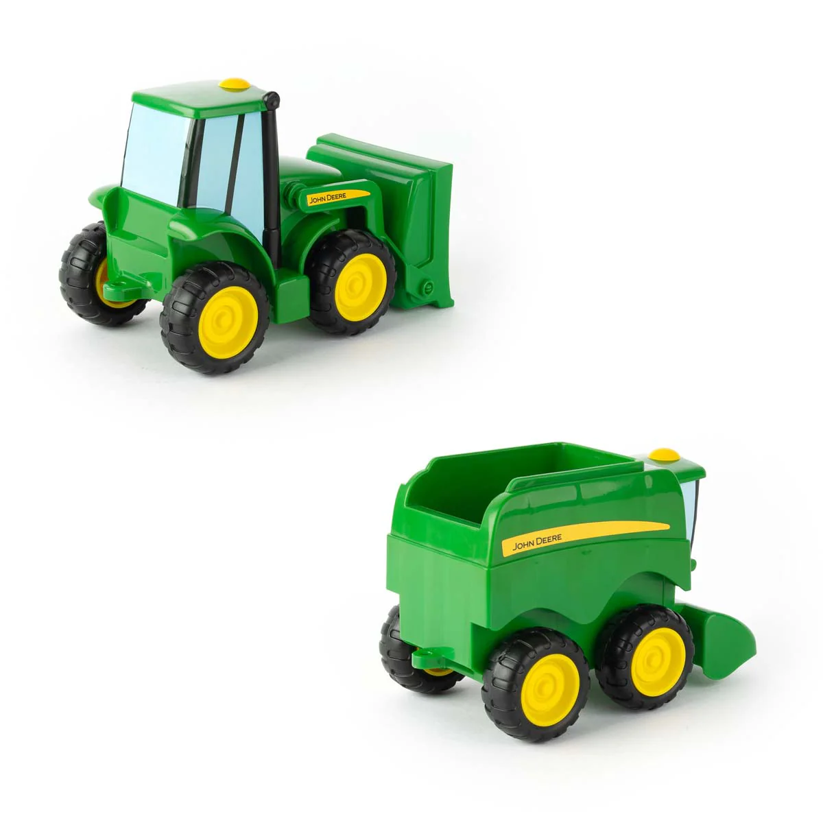 John Deere Farmin Friends Tractor and Combine 2 Pack - Image 2