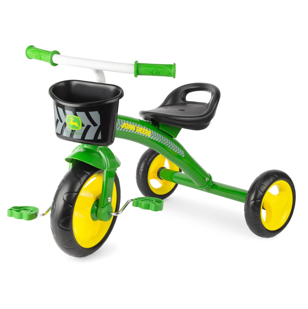 John Deere Green Steel Tricycle