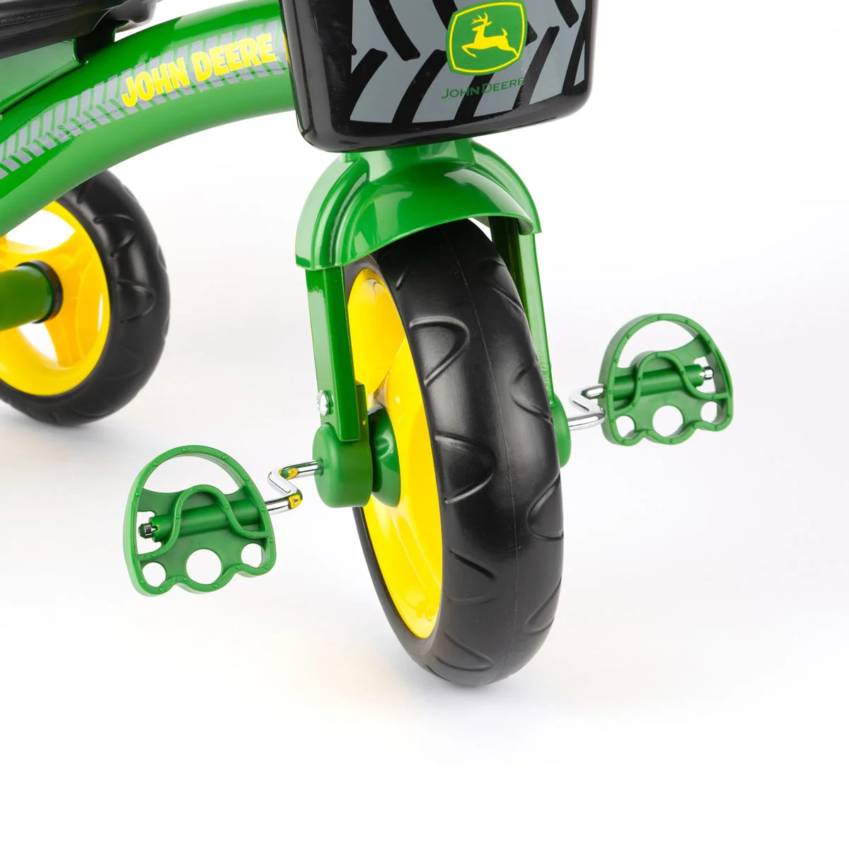 John Deere Green Steel Tricycle - Image 3