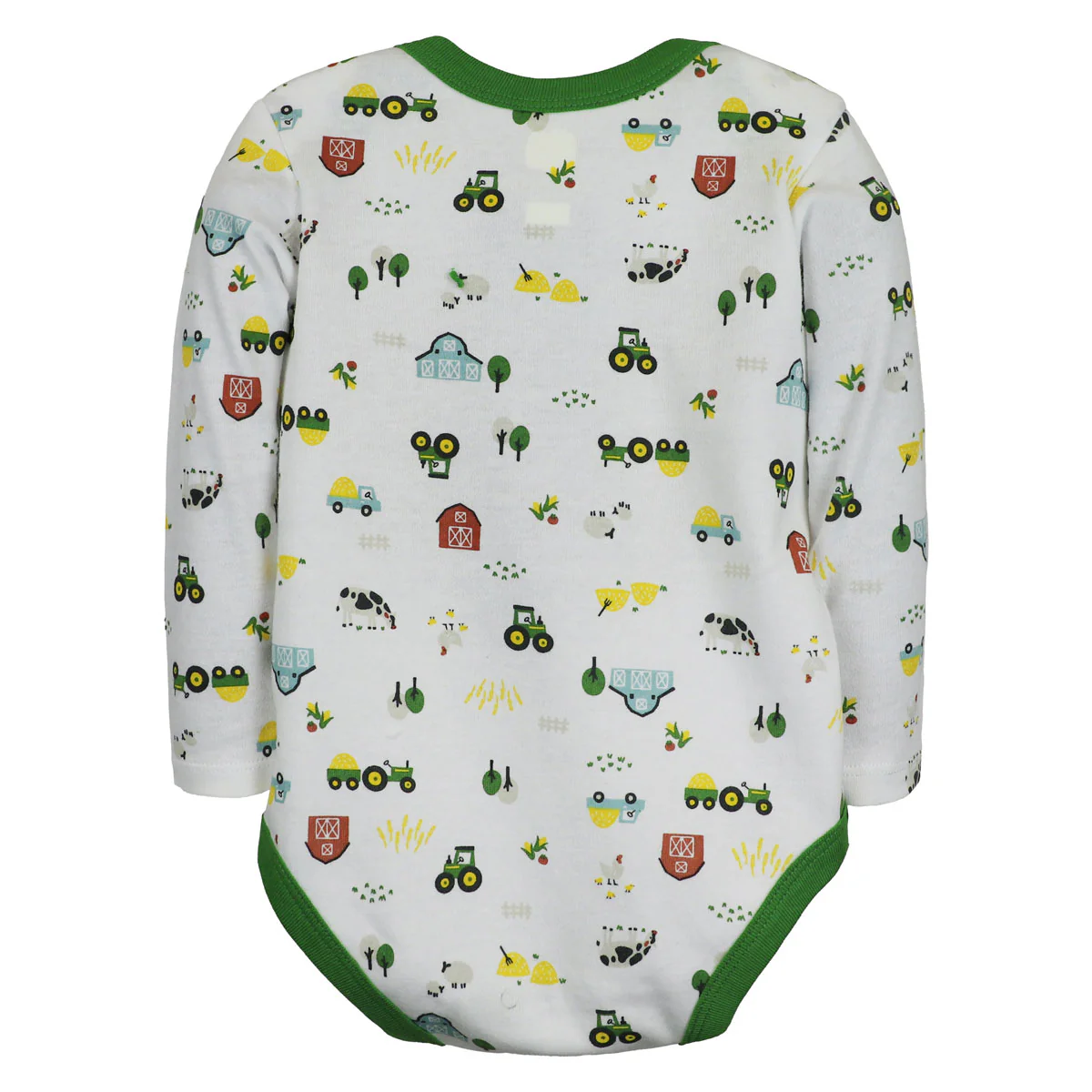 John Deere Infant Farmland White Onesie - Image 2