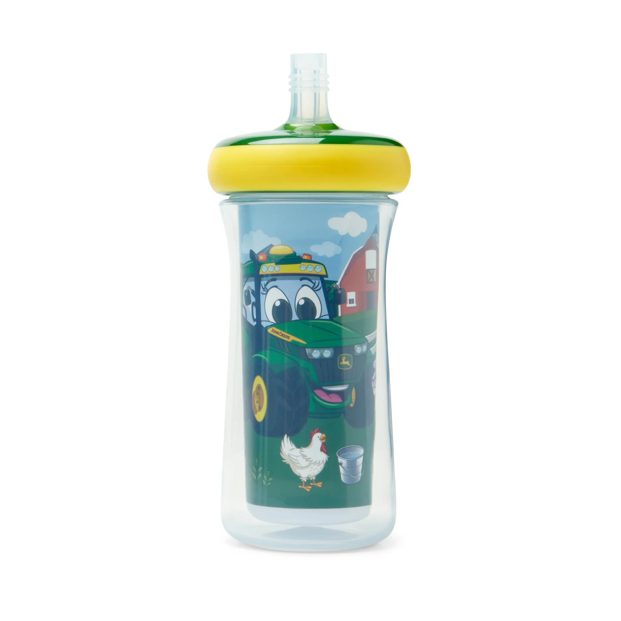 John Deere Sippy Cup 2 Pack with Insulated Straws by ERTL - Image 2