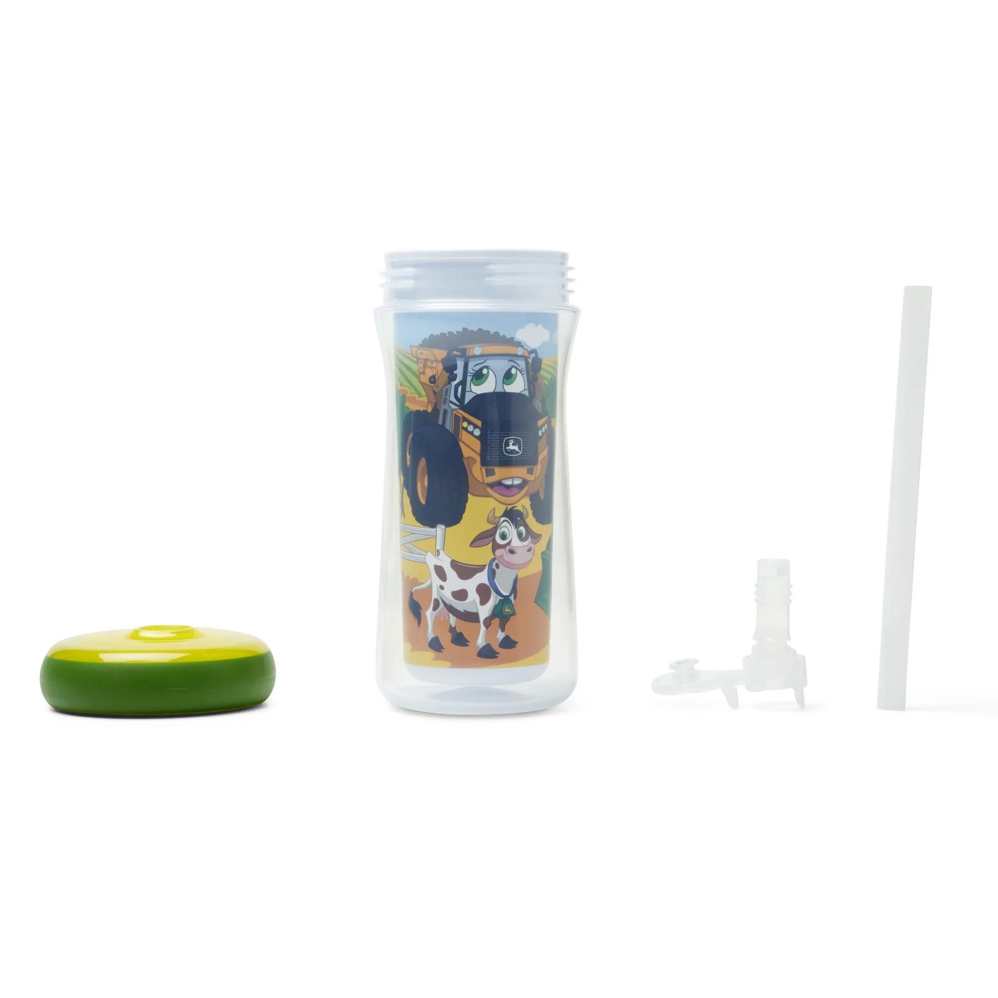 John Deere Sippy Cup 2 Pack with Insulated Straws by ERTL - Image 4