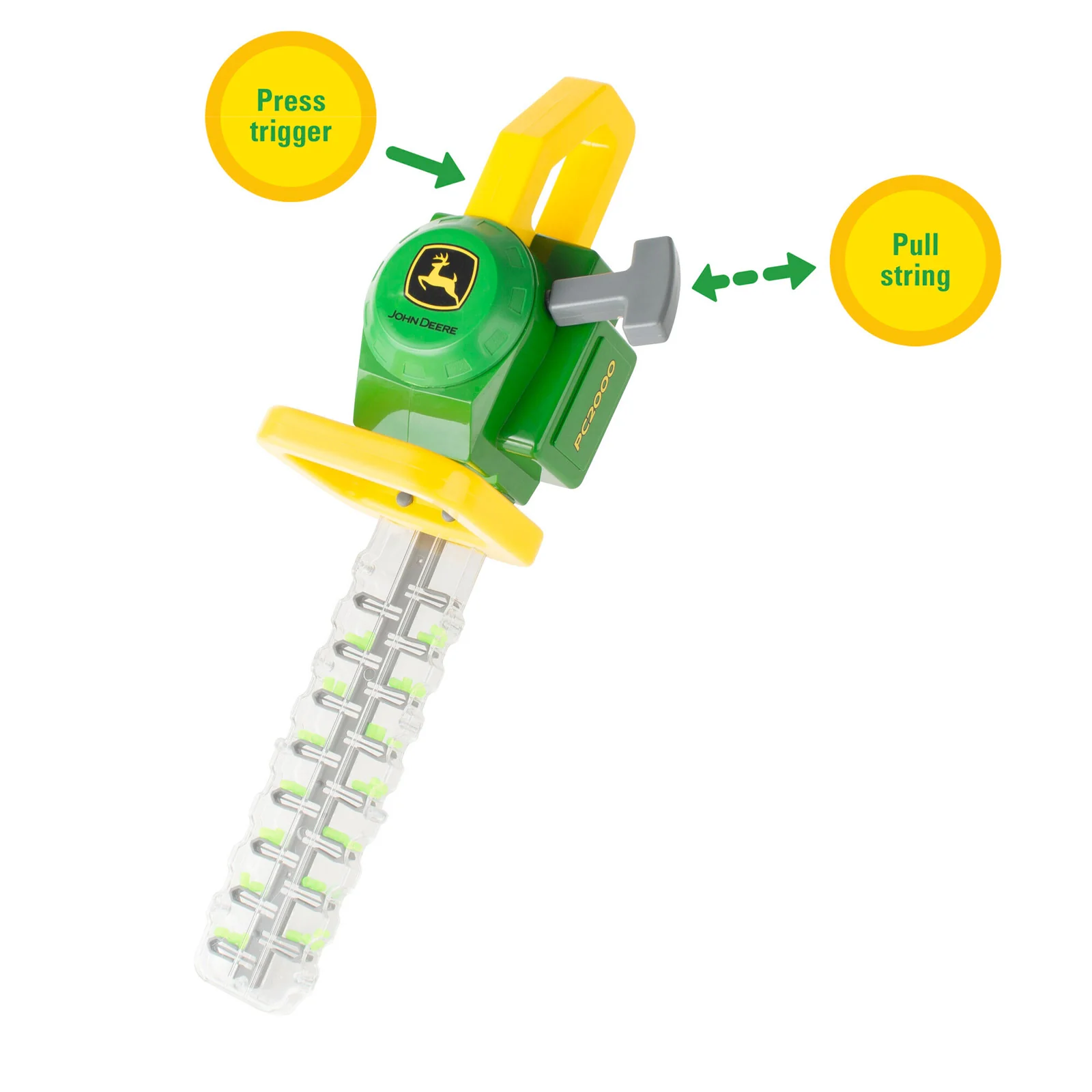 John Deere Kids Power Clipper (No Batteries Required) - Image 3