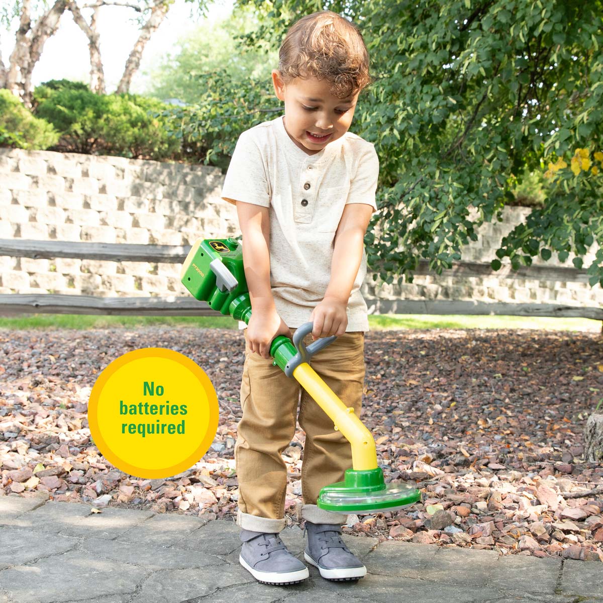 John Deere Kids Power Trimmer (No Batteries Required) - Image 5