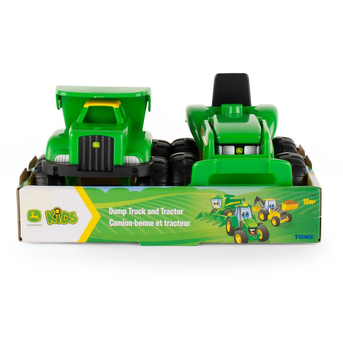 John Deere Kids SandBox Truck N Tractor 2 Piece Set - Image 7