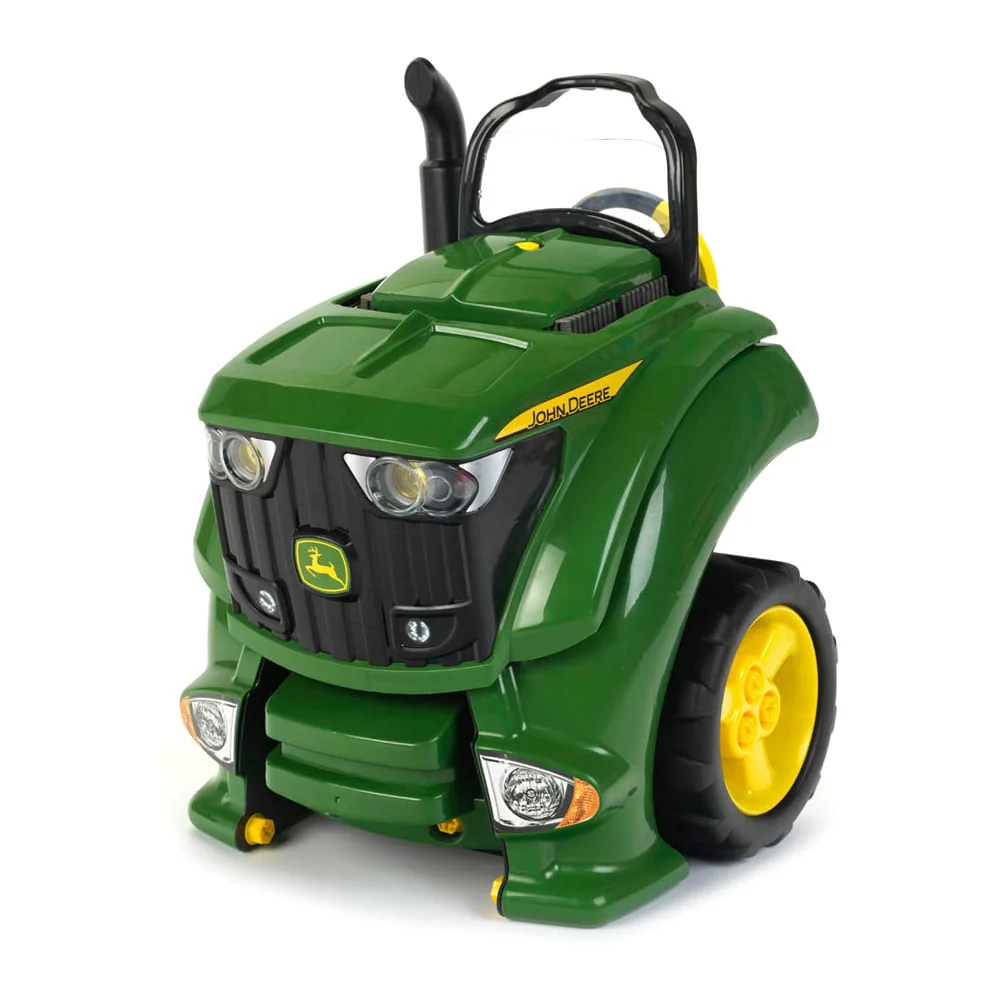 John Deere Kids Toy Tractor Engine Repair Set with Tools - Image 2