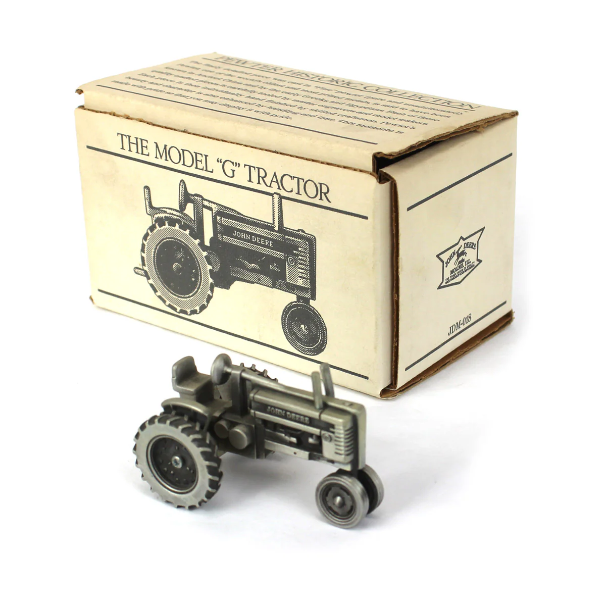 John Deere Model "G" Pewter Tractor by SpecCast