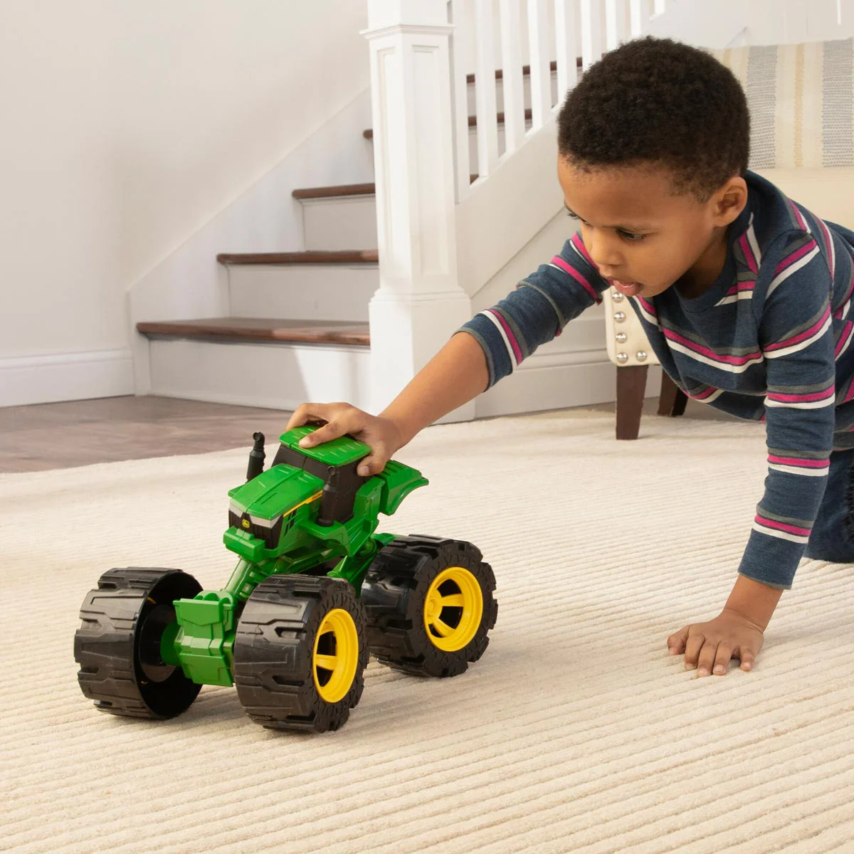John Deere Monster Treads 10" All Terrain Tractor - Image 2