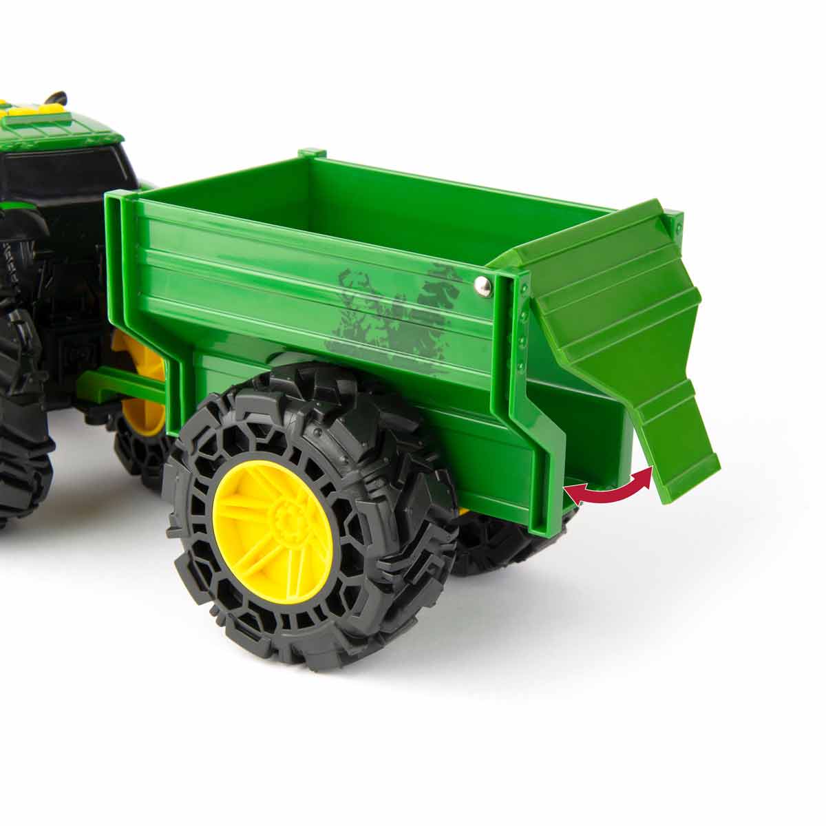 John Deere Monster Treads Tractor with Wagon - Image 4