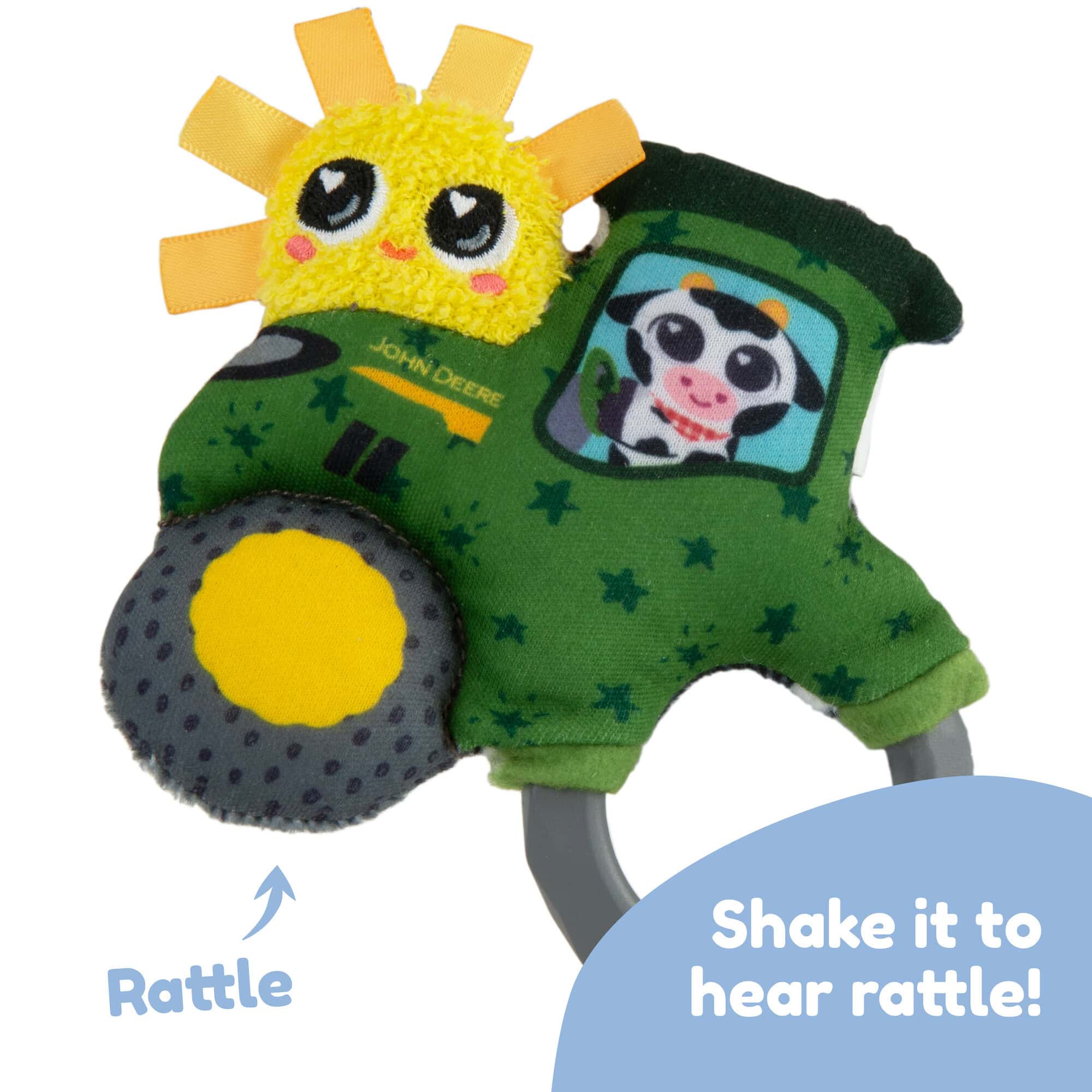 John Deere My First Tractor Baby Rattle by ERTL - Image 2