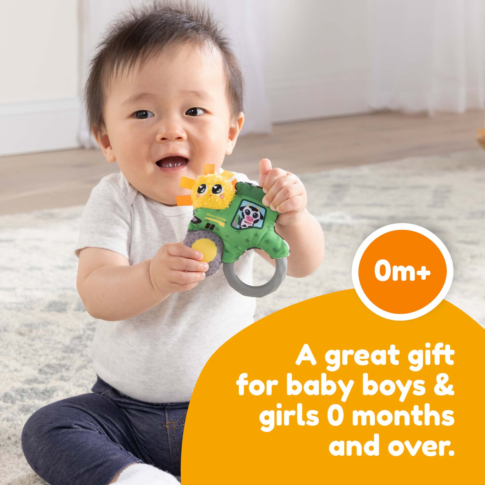 John Deere My First Tractor Baby Rattle by ERTL - Image 5