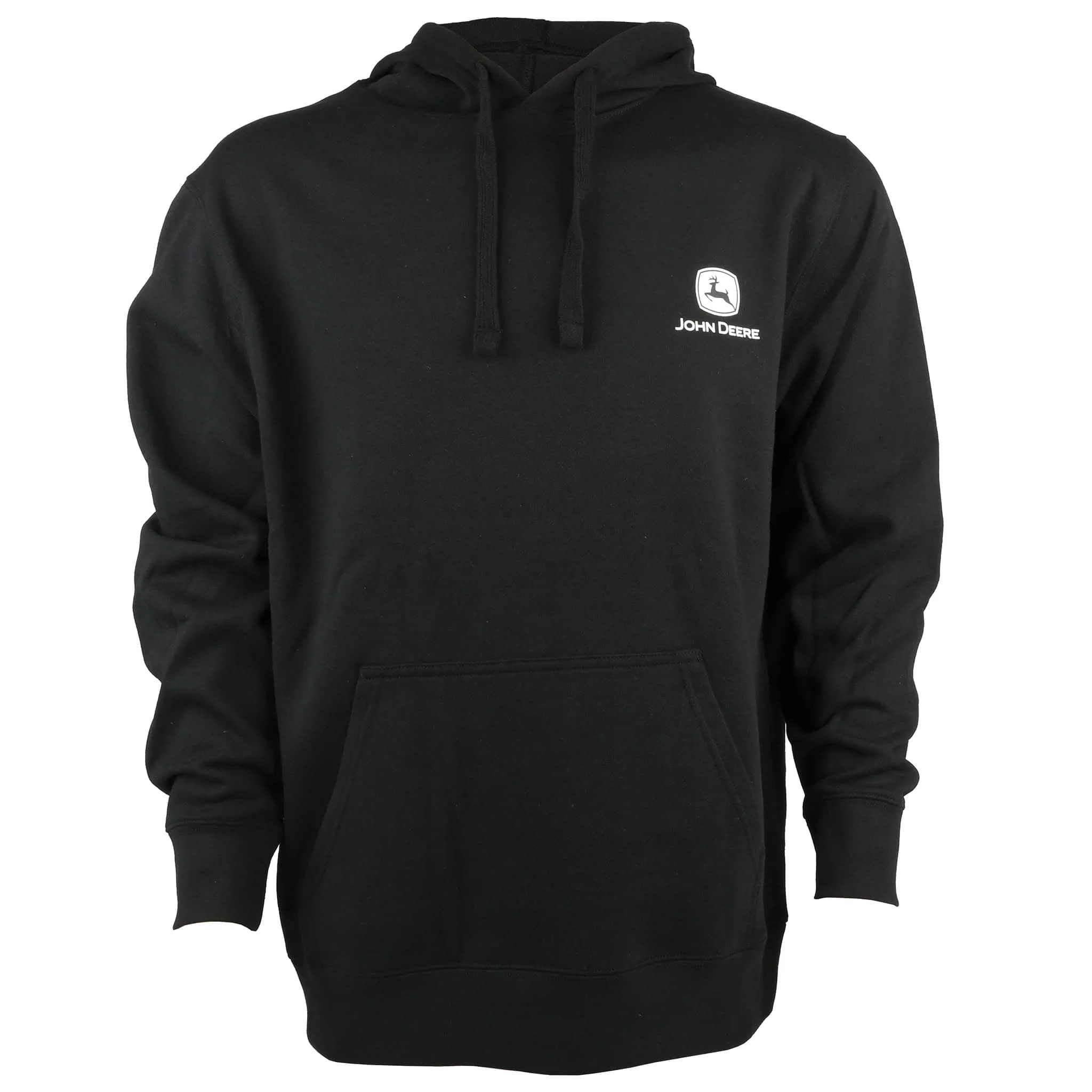 John Deere Nothing Runs Like a Deere Black & Camo Hooded Sweatshirt - Image 2