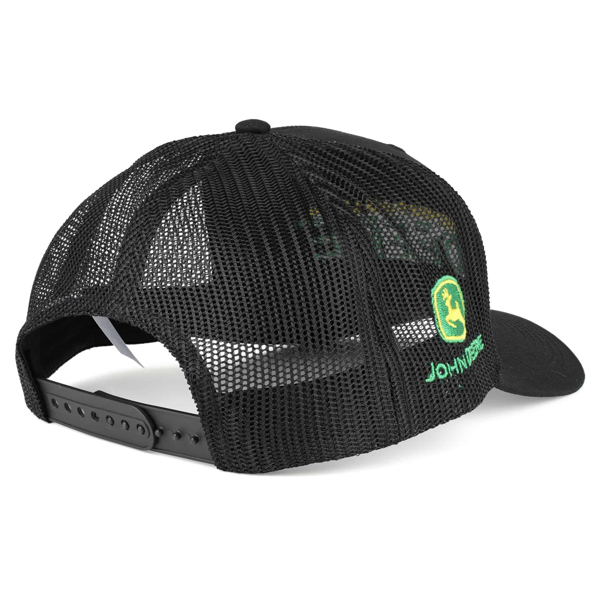 John Deere Nothing Runs Like a Deere Black Mesh Back Hat - Image 3