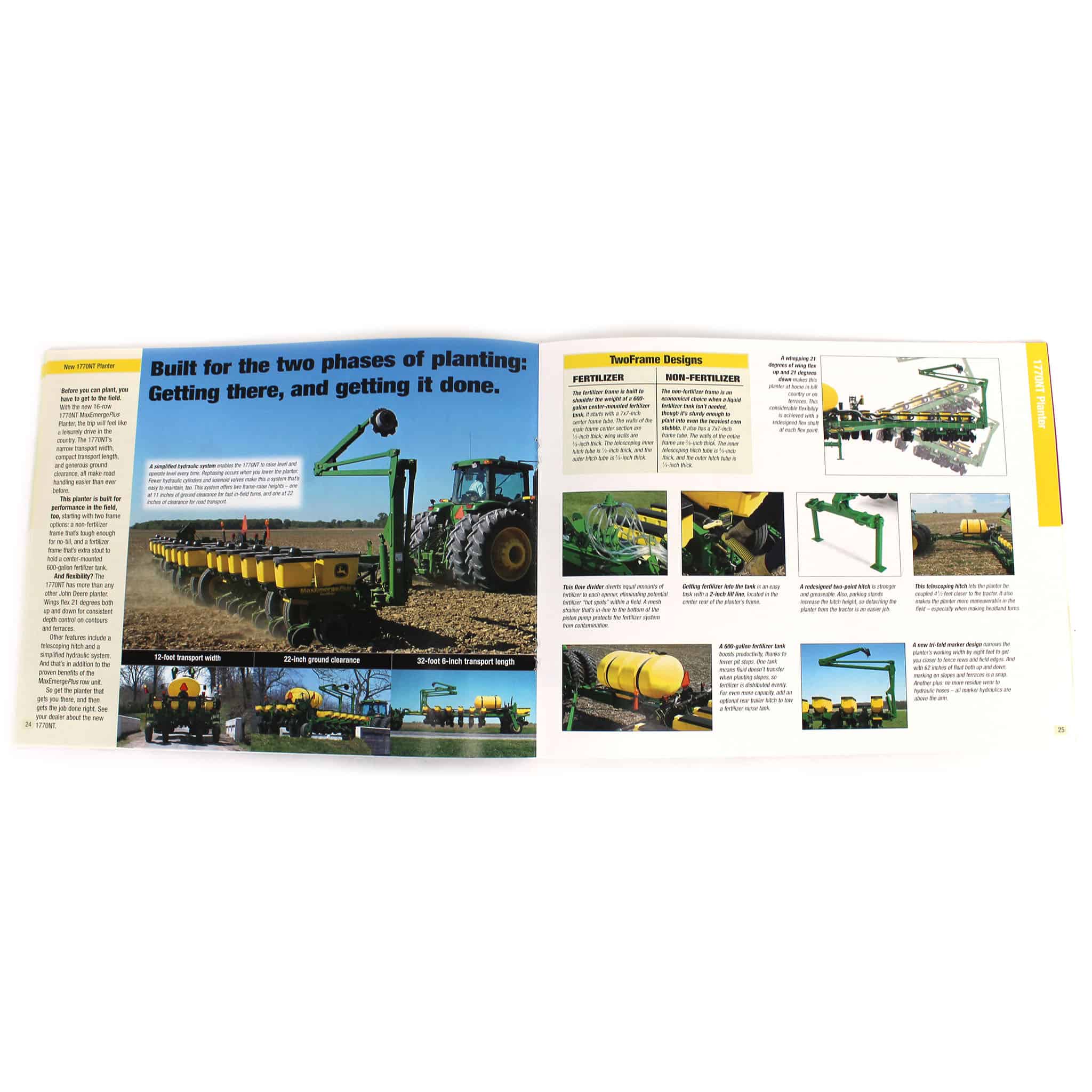 John Deere Planters Sales Brochure - Image 4