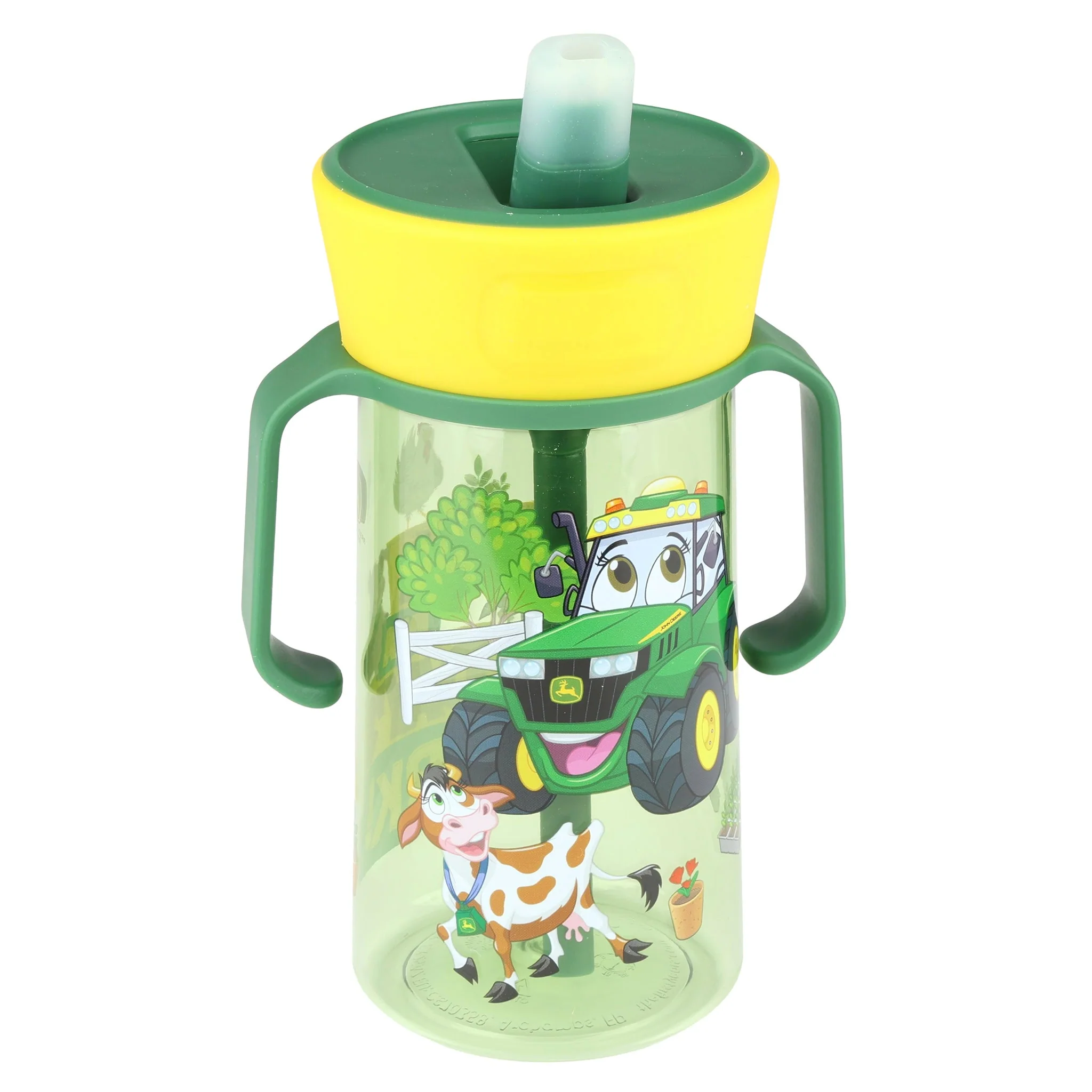 John Deere Pop-Up Straw Sippy Cup by ERTL