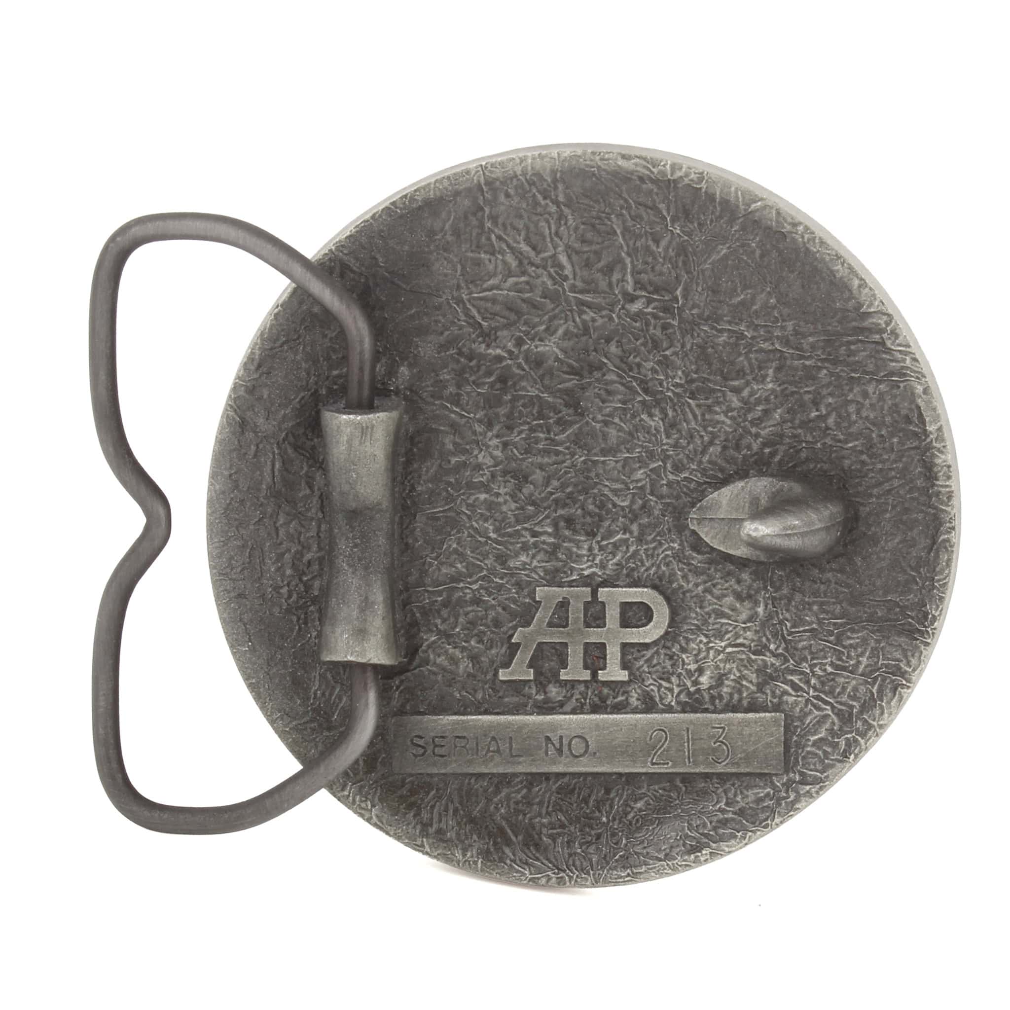 John Deere Quality Farm Equipment Since 1837 Round LE Belt Buckle - Image 2