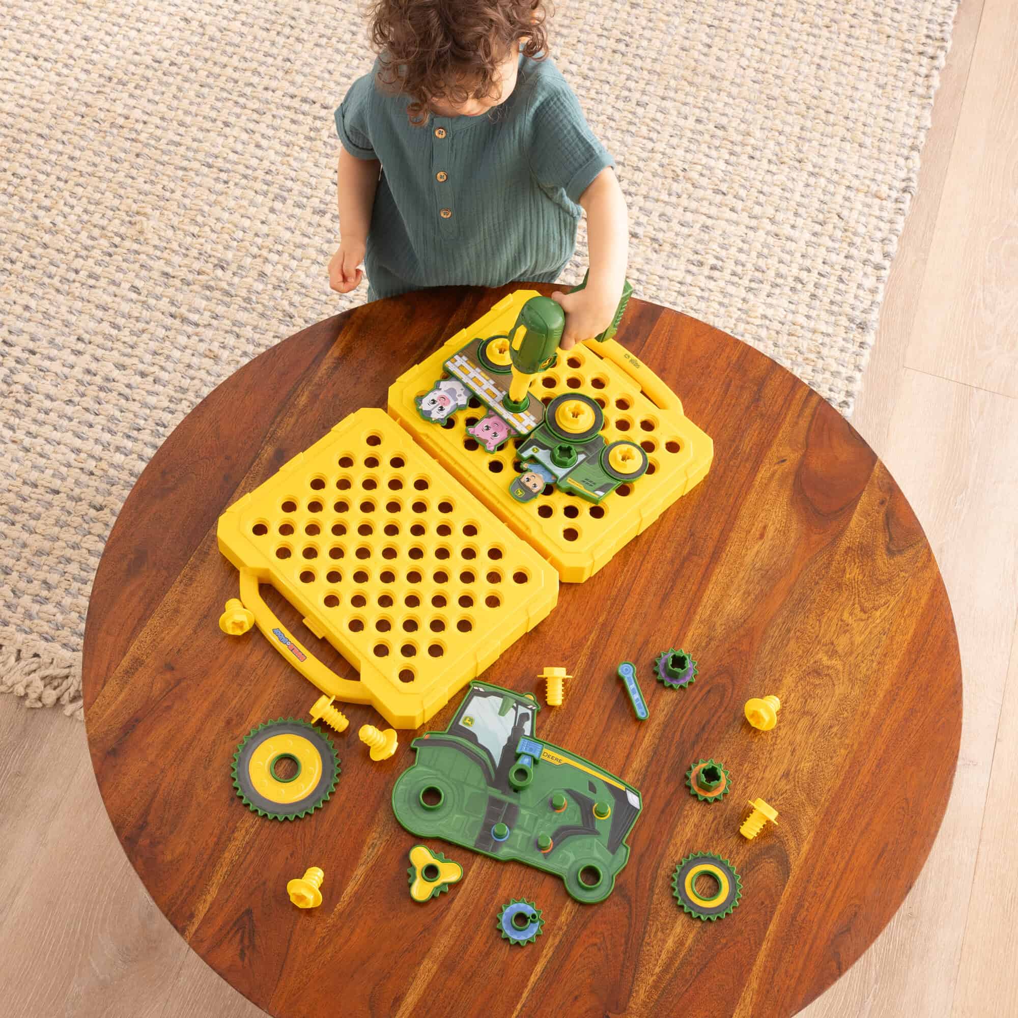 John Deere Tractor Build-A-Buddy Activity Board by ERTL - Image 4
