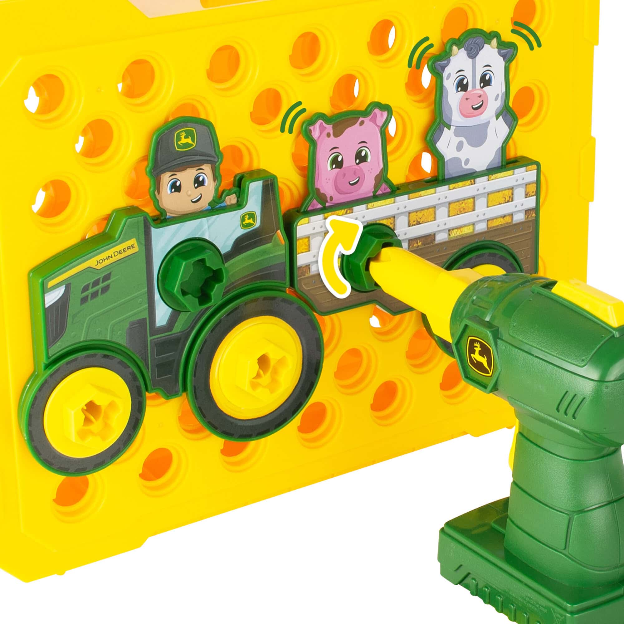 John Deere Tractor Build-A-Buddy Activity Board by ERTL - Image 8
