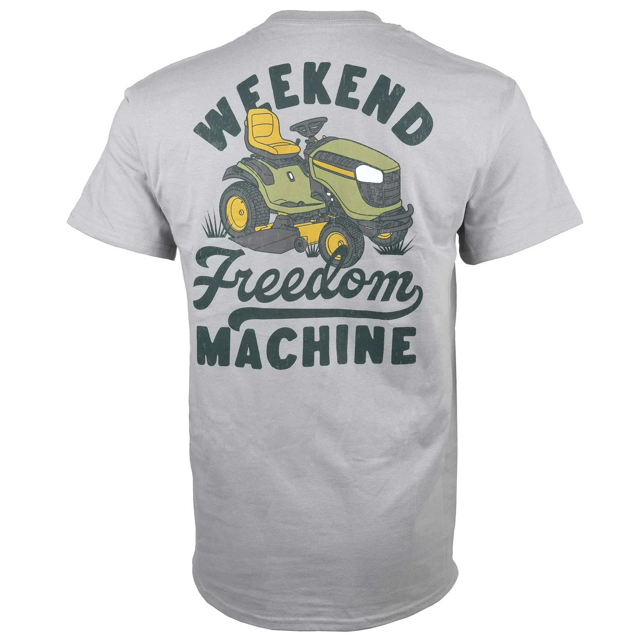 John Deere Weekend Freedom Machine Lawn Mower Short Sleeve T-Shirt