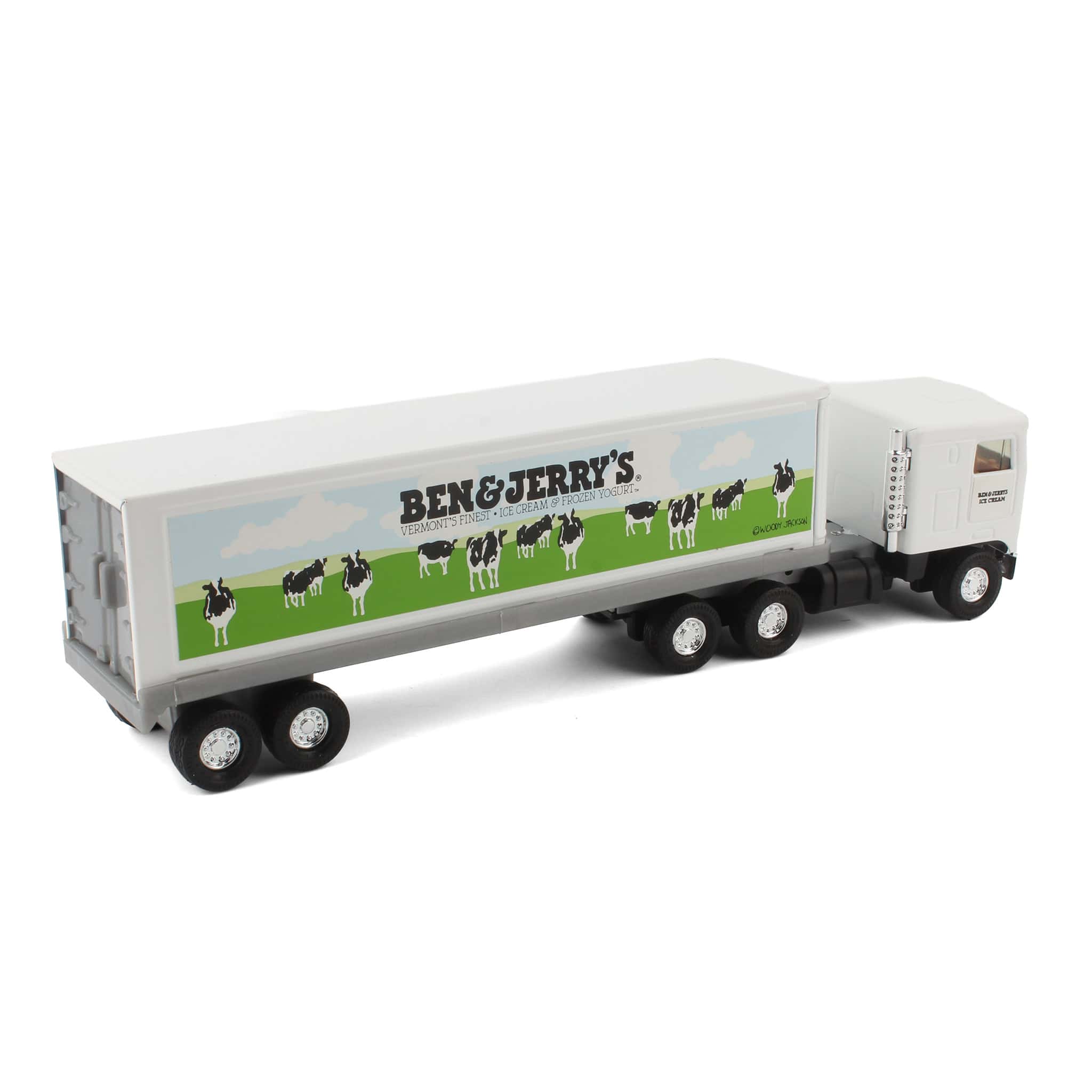 Kenworth Semi Truck & Trailer with Ben & Jerry's Vermont Ice Cream Deco by ERTL - Image 2