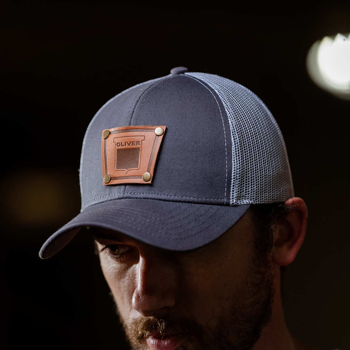 Keystone Oliver Riveted Logo Gray Mesh Back Cap - Image 3