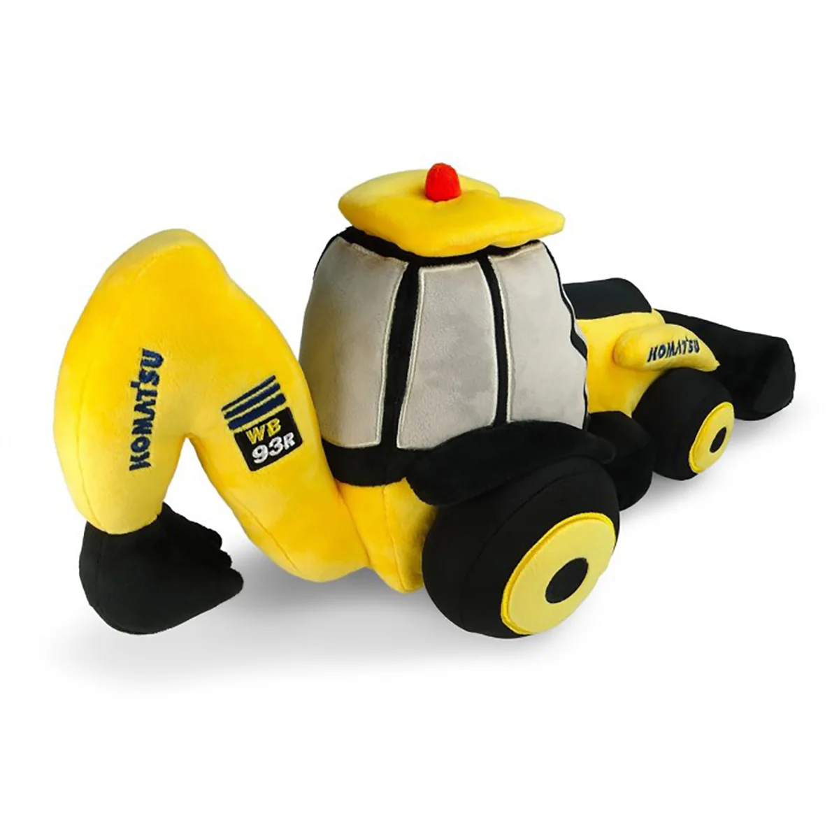 Komatsu WB93R Backhoe Loader Soft Plush Toy - Image 4