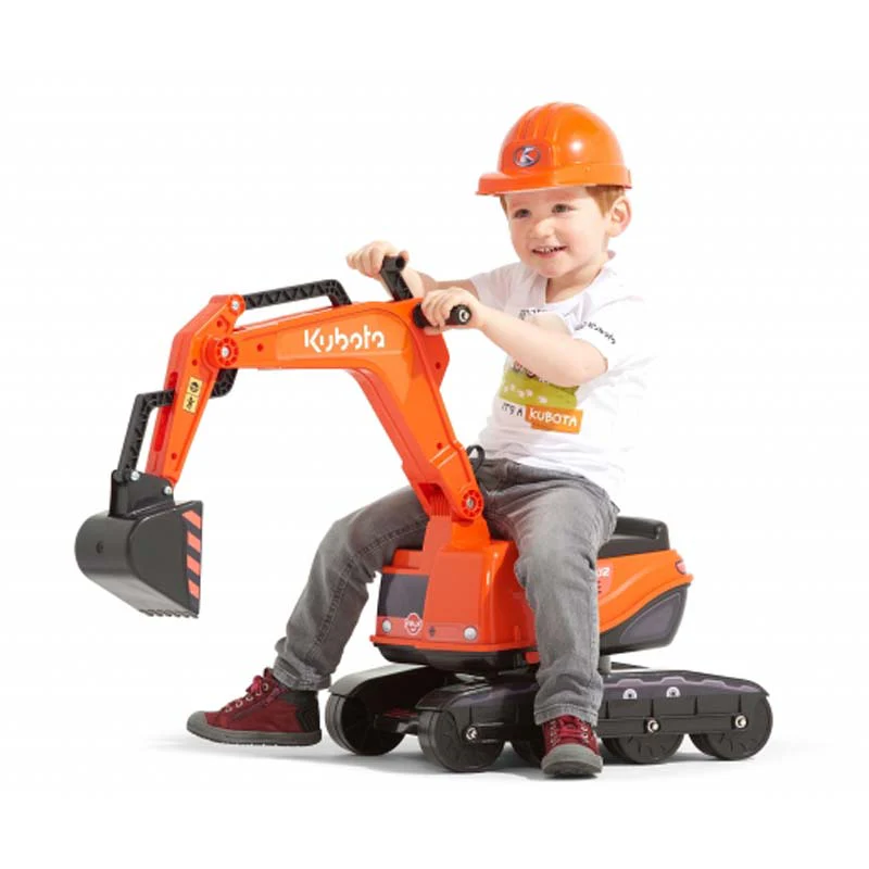 Kubota KX080-4 Ride On Excavator with Helmet and Opening Seat - Image 4