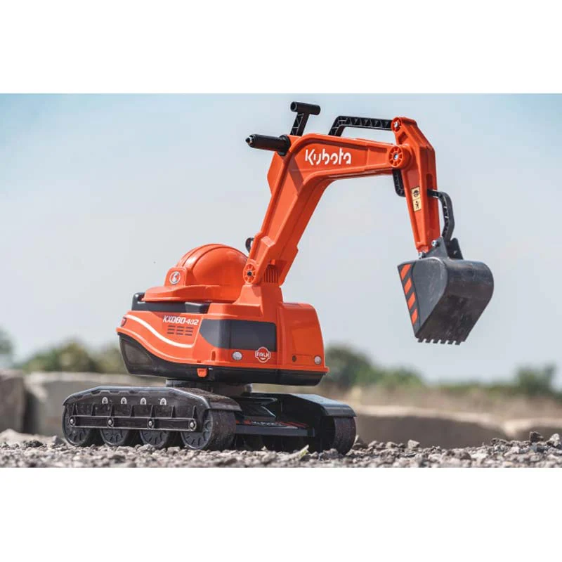 Kubota KX080-4 Ride On Excavator with Helmet and Opening Seat - Image 6