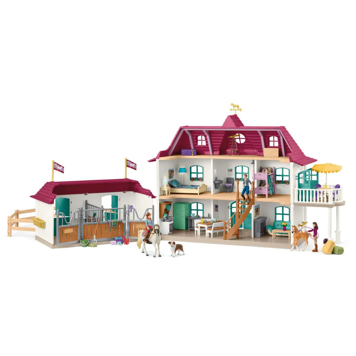Lakeside Country House and Stable by Schleich