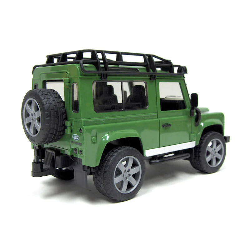 Land Rover Defender SUV with Horse Trailer and Horse by Bruder - Image 4