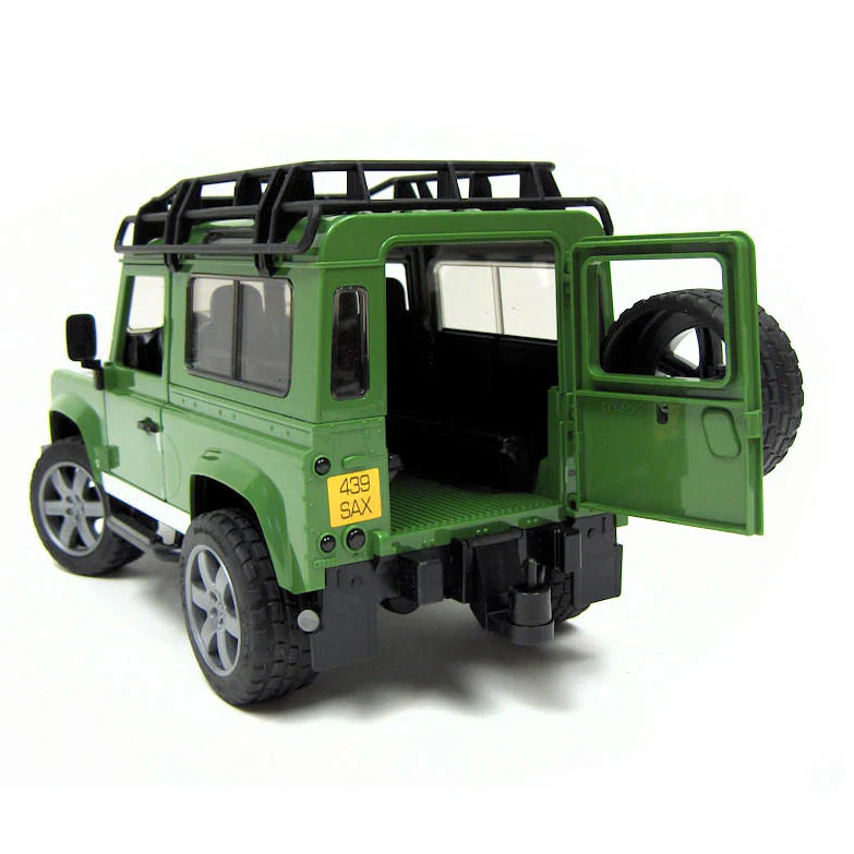 Land Rover Defender SUV with Horse Trailer and Horse by Bruder - Image 7