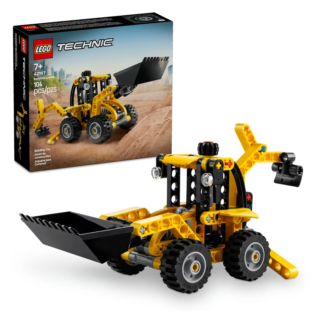 LEGO® Technic™ Backhoe Loader, 104 Pieces