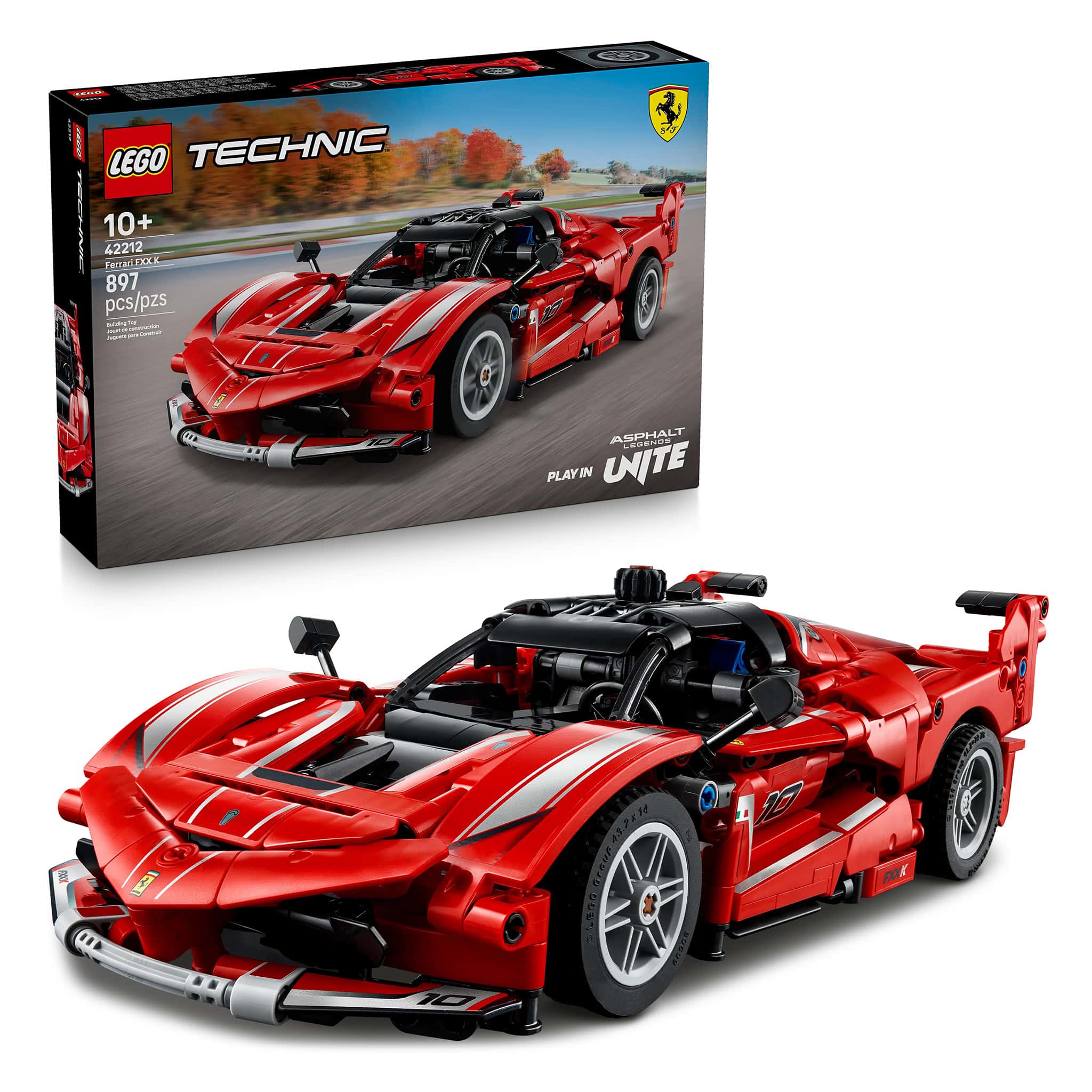 LEGO® Technic™ Ferrari FXX K Car, 897 Pieces