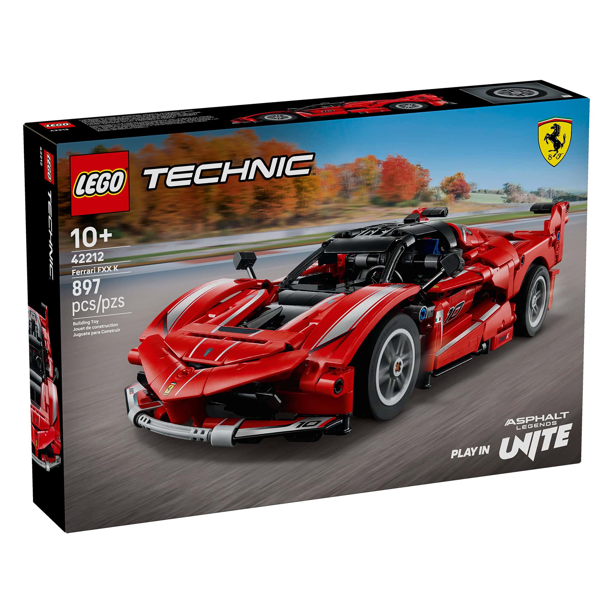 LEGO® Technic™ Ferrari FXX K Car, 897 Pieces - Image 3