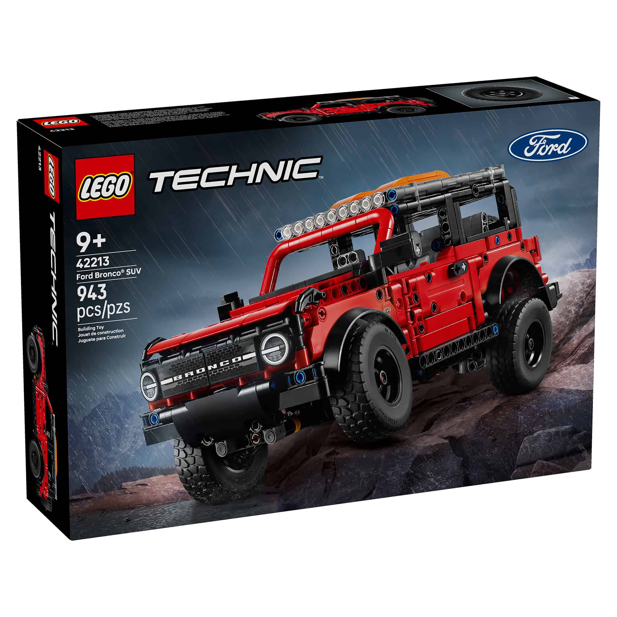 LEGO® Technic™ Ford Bronco SUV, 943 Pieces - Image 3