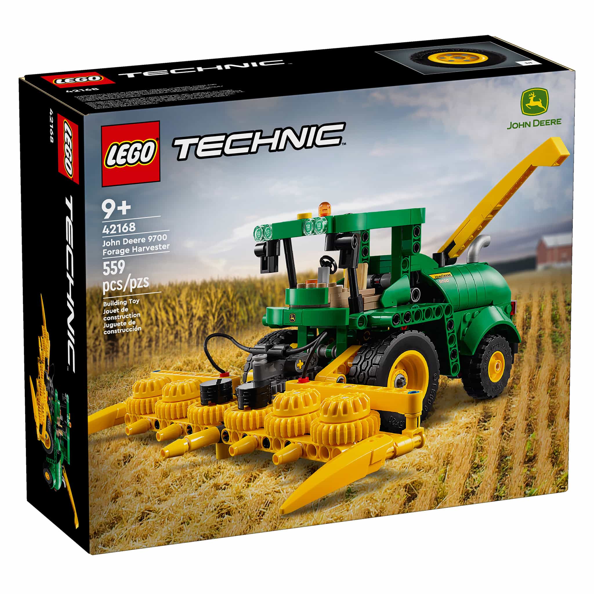 LEGO® Technic™ John Deere 9700 Forage Harvester Building Toy Set, 559 Pieces - Image 3